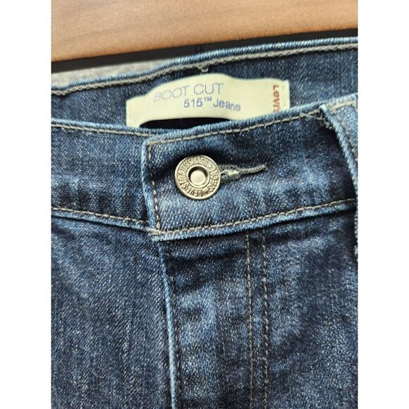 Levis 515 Womens Boot Cut Jeans Medium Wash Denim Size 10 - Picture 3 of 6